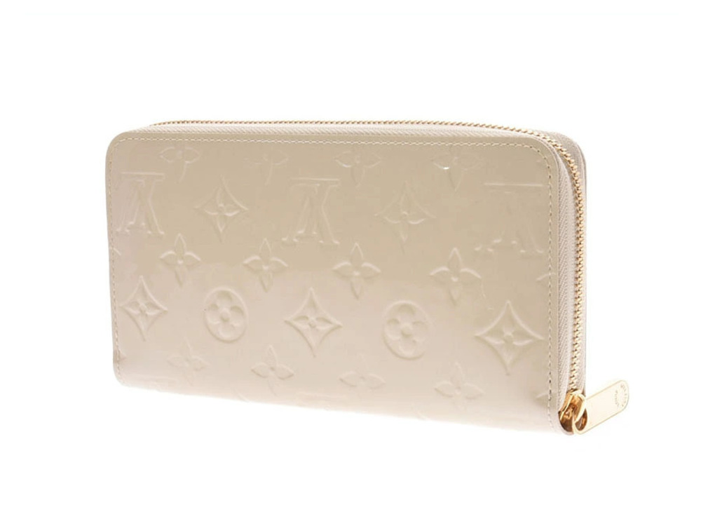 Louis Vuitton Zippy Long Wallet Dune Vernis Black